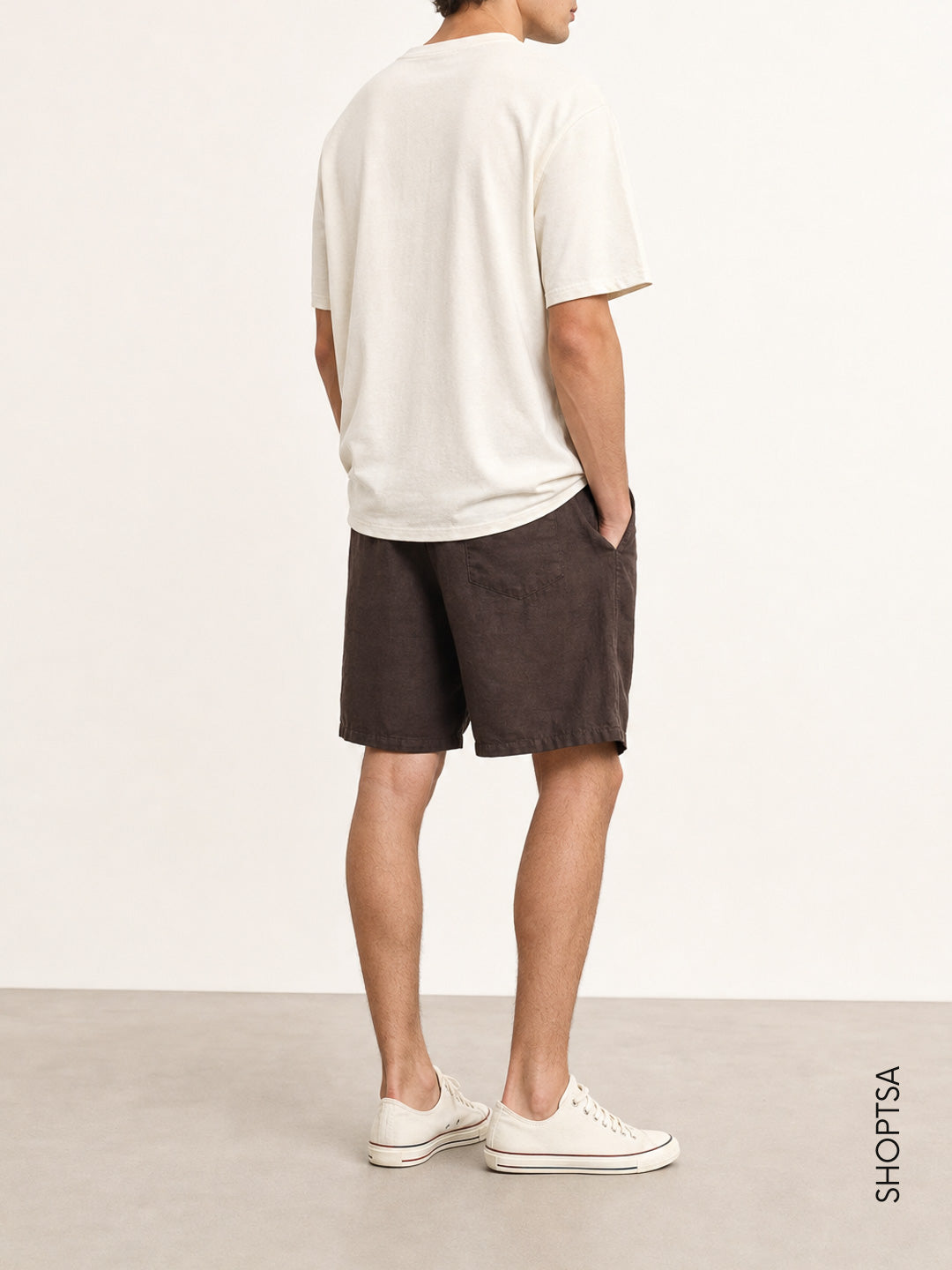 Bermuda Relaxed Fit 100% lino