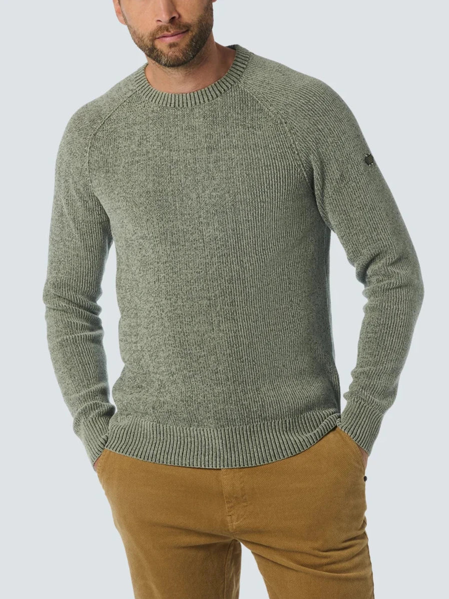 Maglione casual in ciniglia