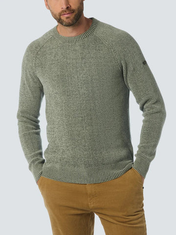 Maglione casual in ciniglia