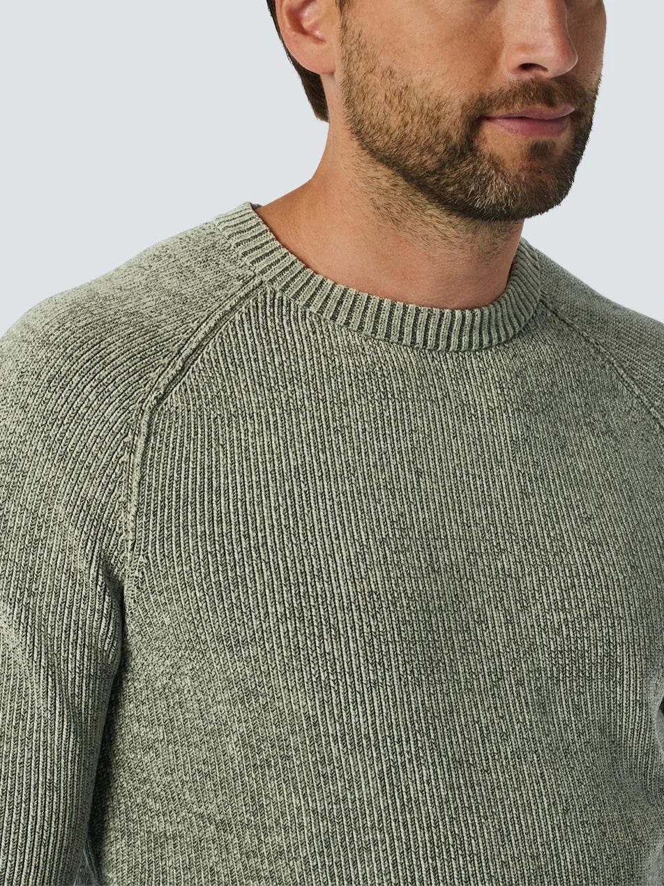 Maglione casual in ciniglia
