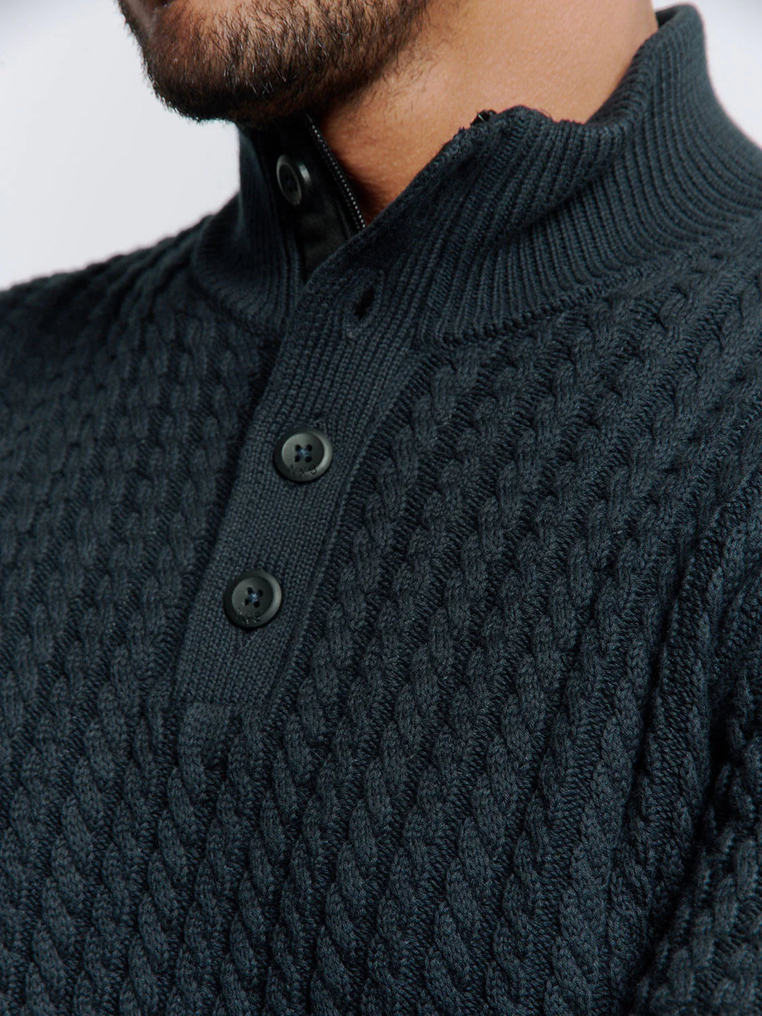 Maglione serafino blu