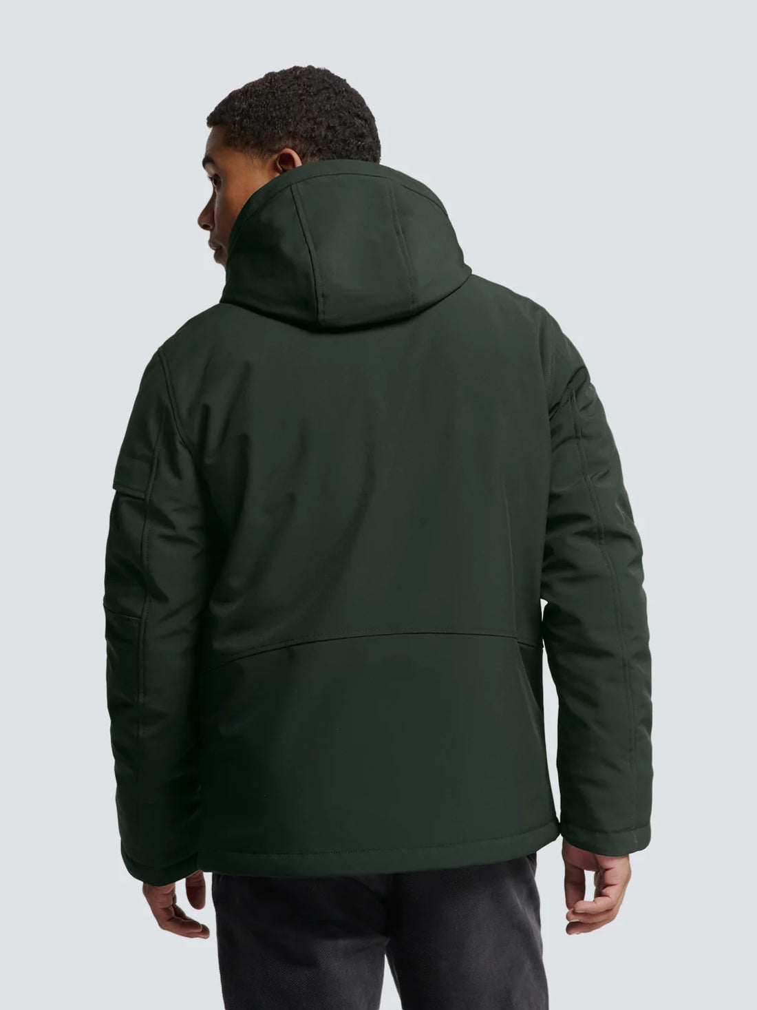 Giubbotto softshell con cappuccio