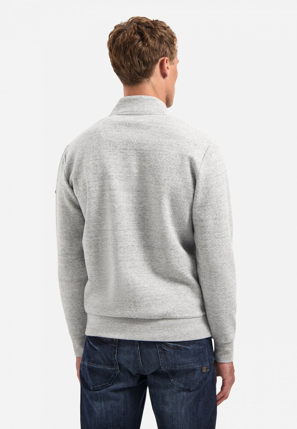 Felpa stile cardigan 29100815