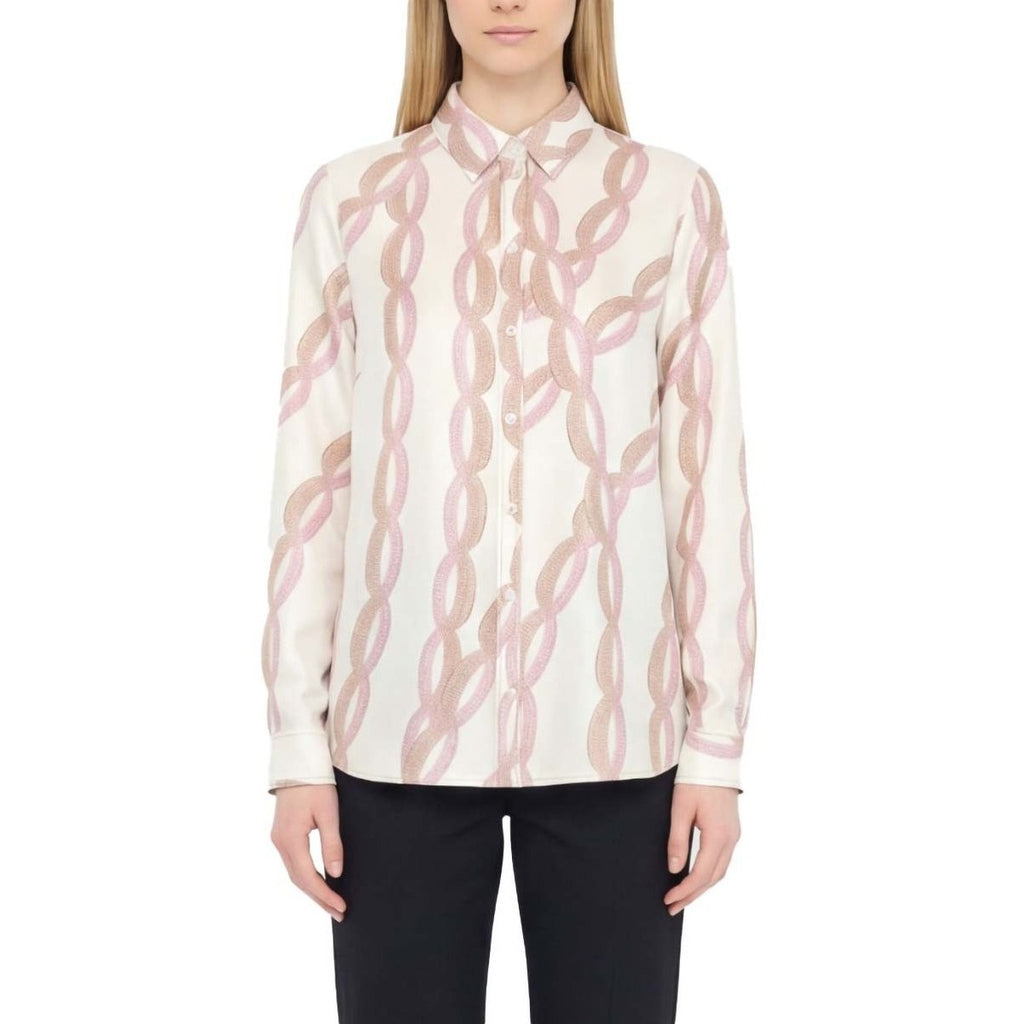 Camicia in raso stampato EMMANGEL - Emme Marella - shopTSa
