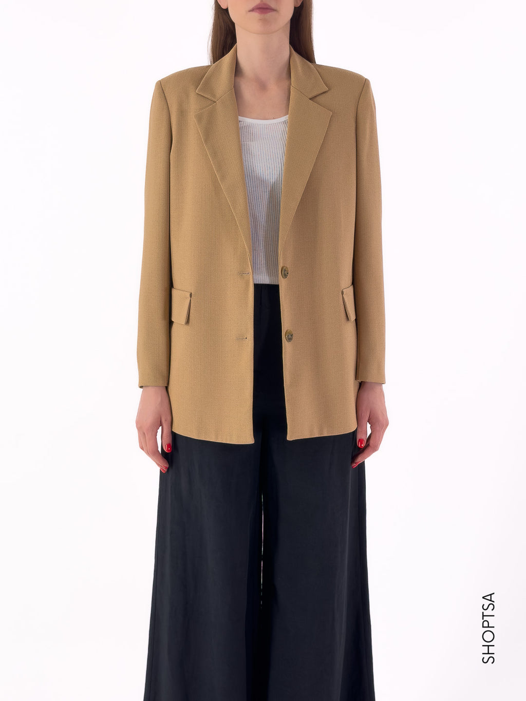 Blazer dal taglio maschile