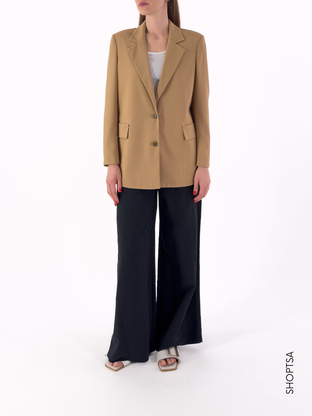 Blazer dal taglio maschile
