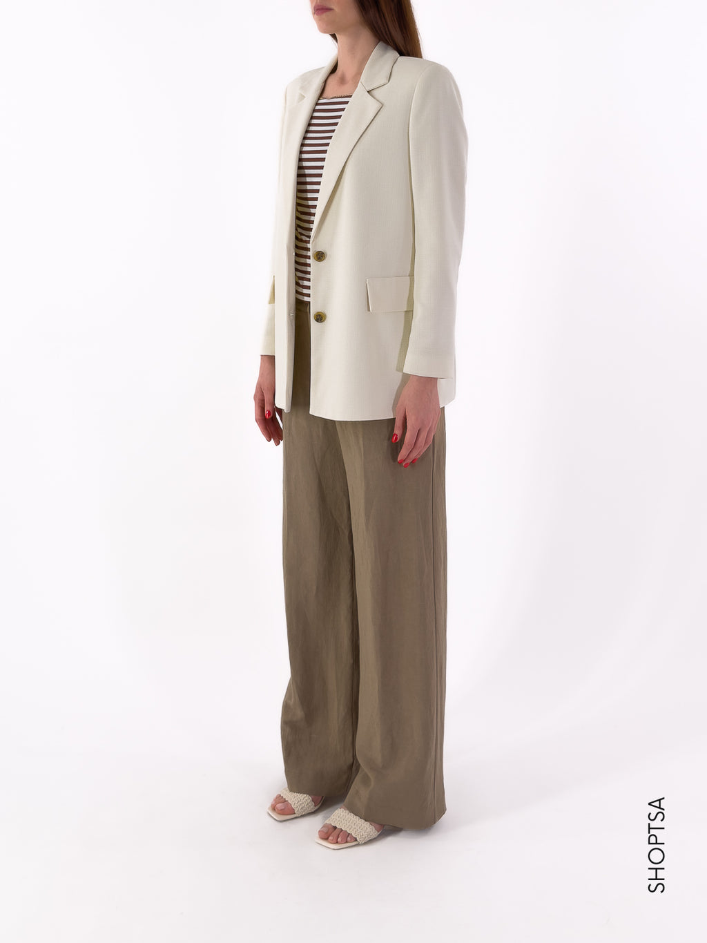 Blazer dal taglio maschile