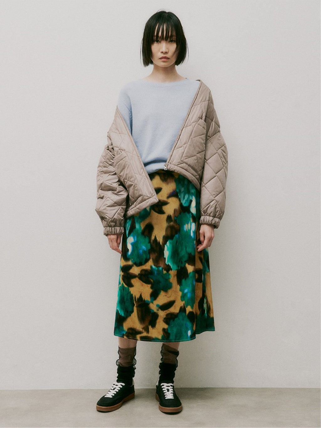 Viscose slip skirt - PRANI