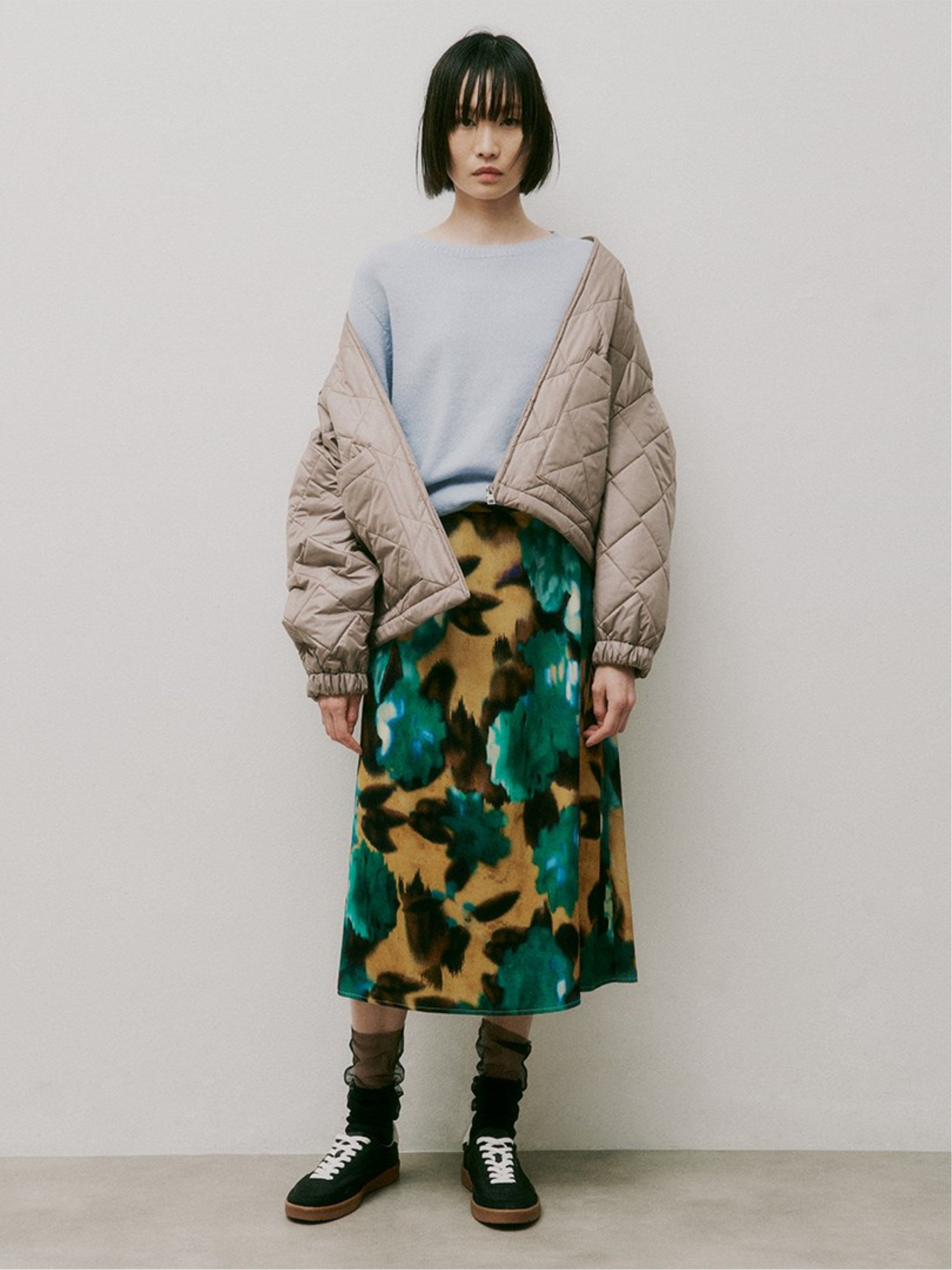 Viscose slip skirt - PRANI