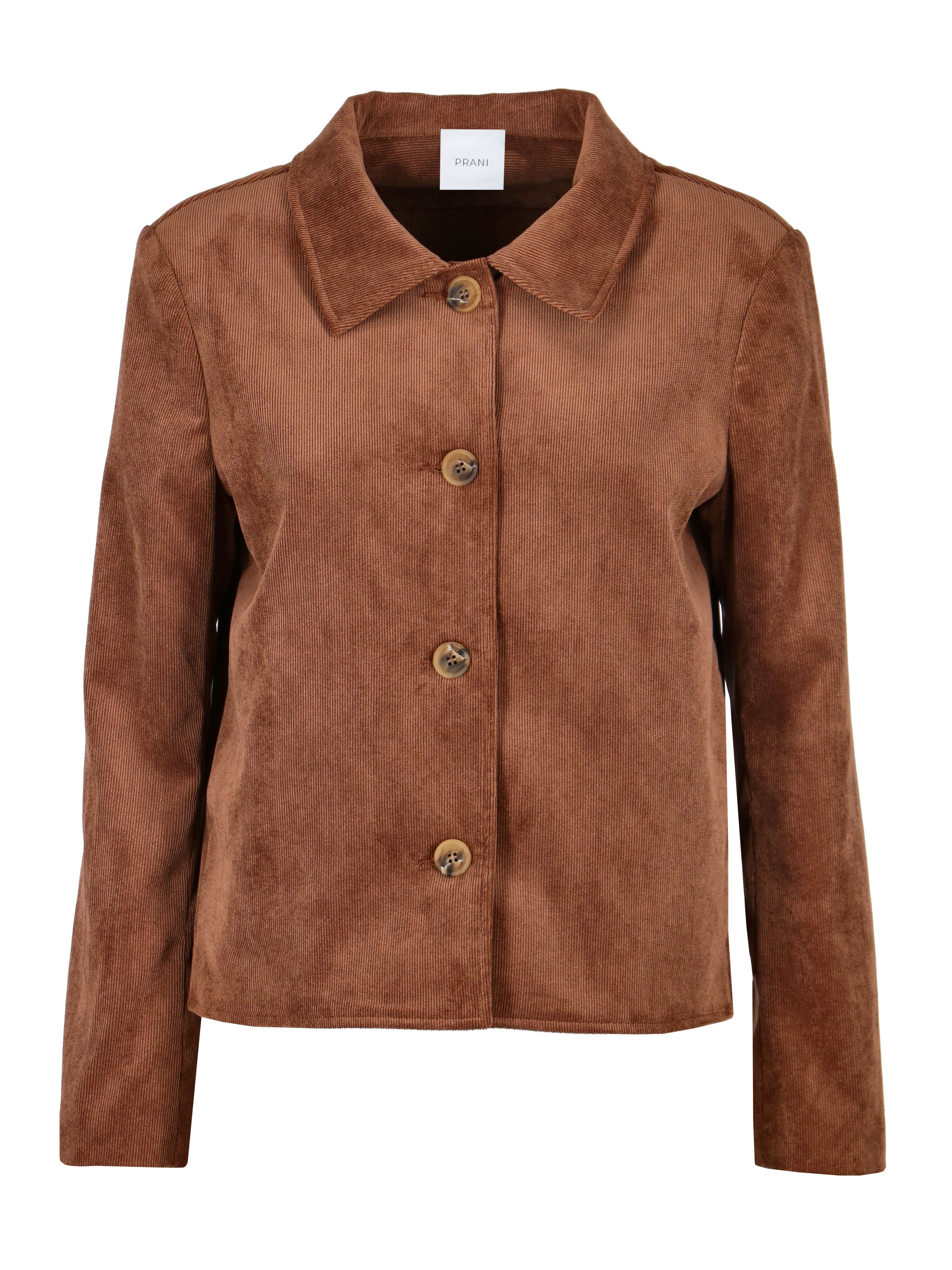 Giacca giubbino in velluto 3.87 - PRANI