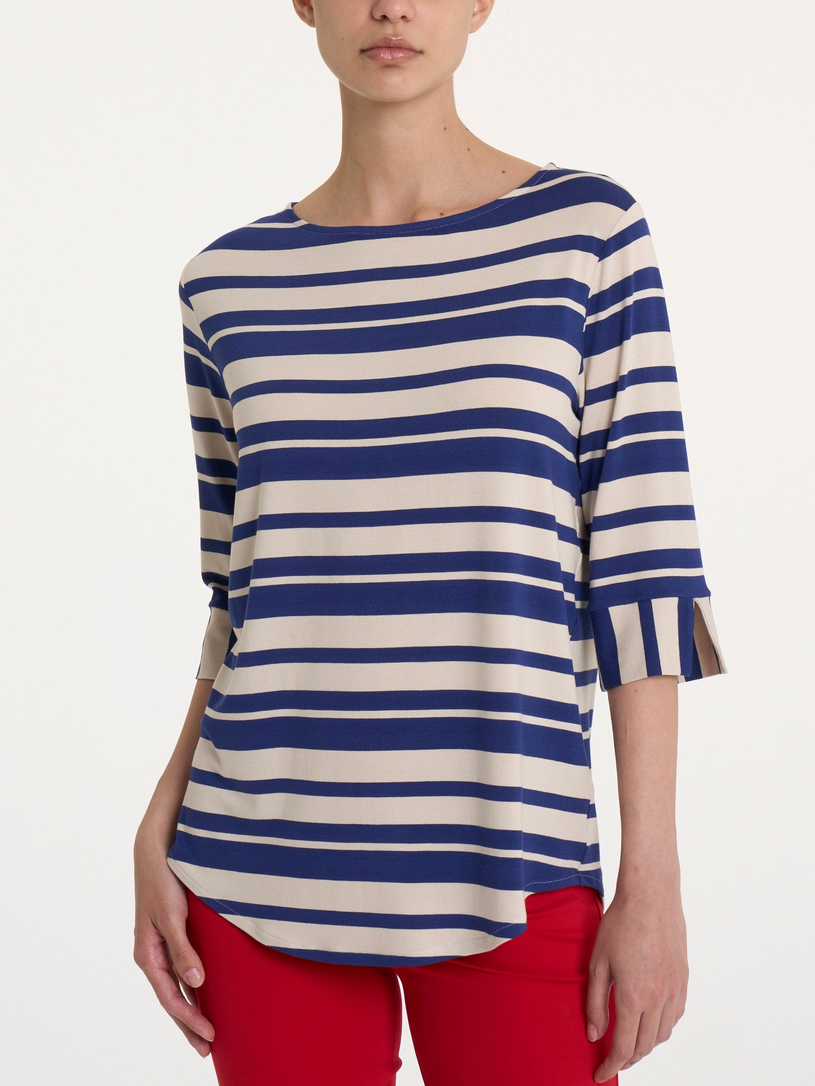 Maglietta righe alternate DP55TW - Ragno - shopTSa