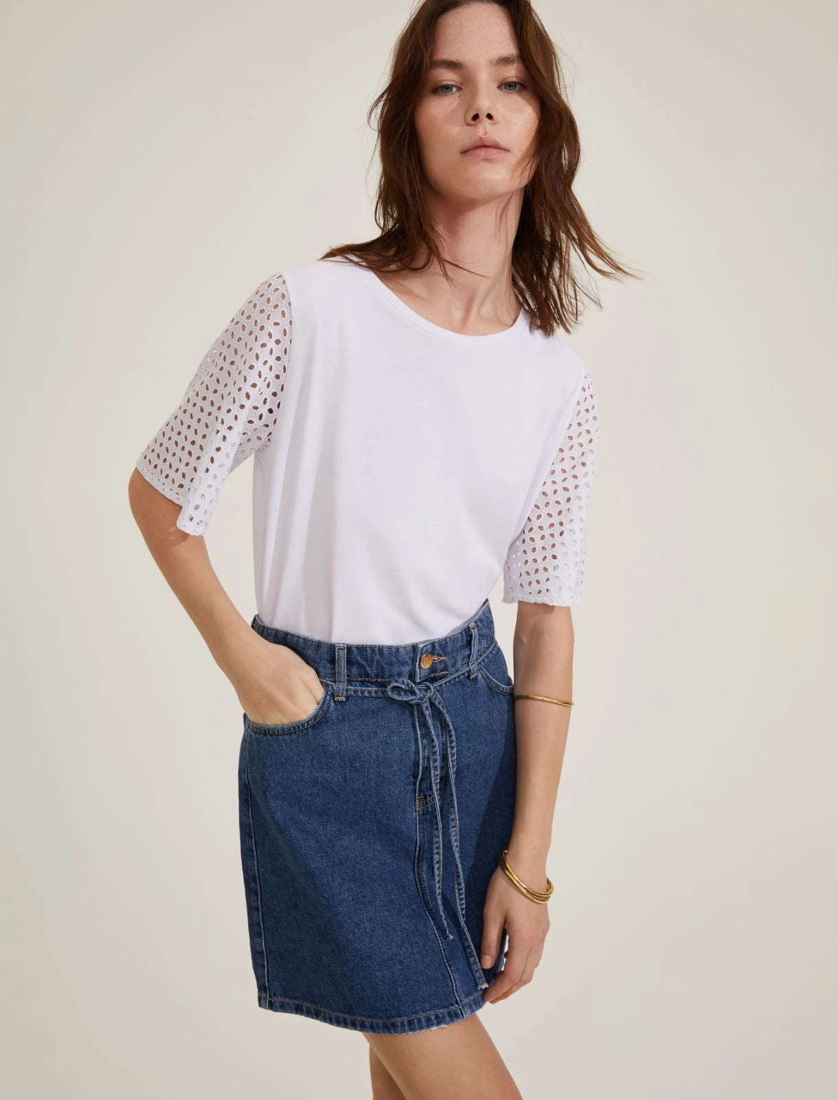 Mini gonna in jeans MARKUS - Emme Marella - shopTSa