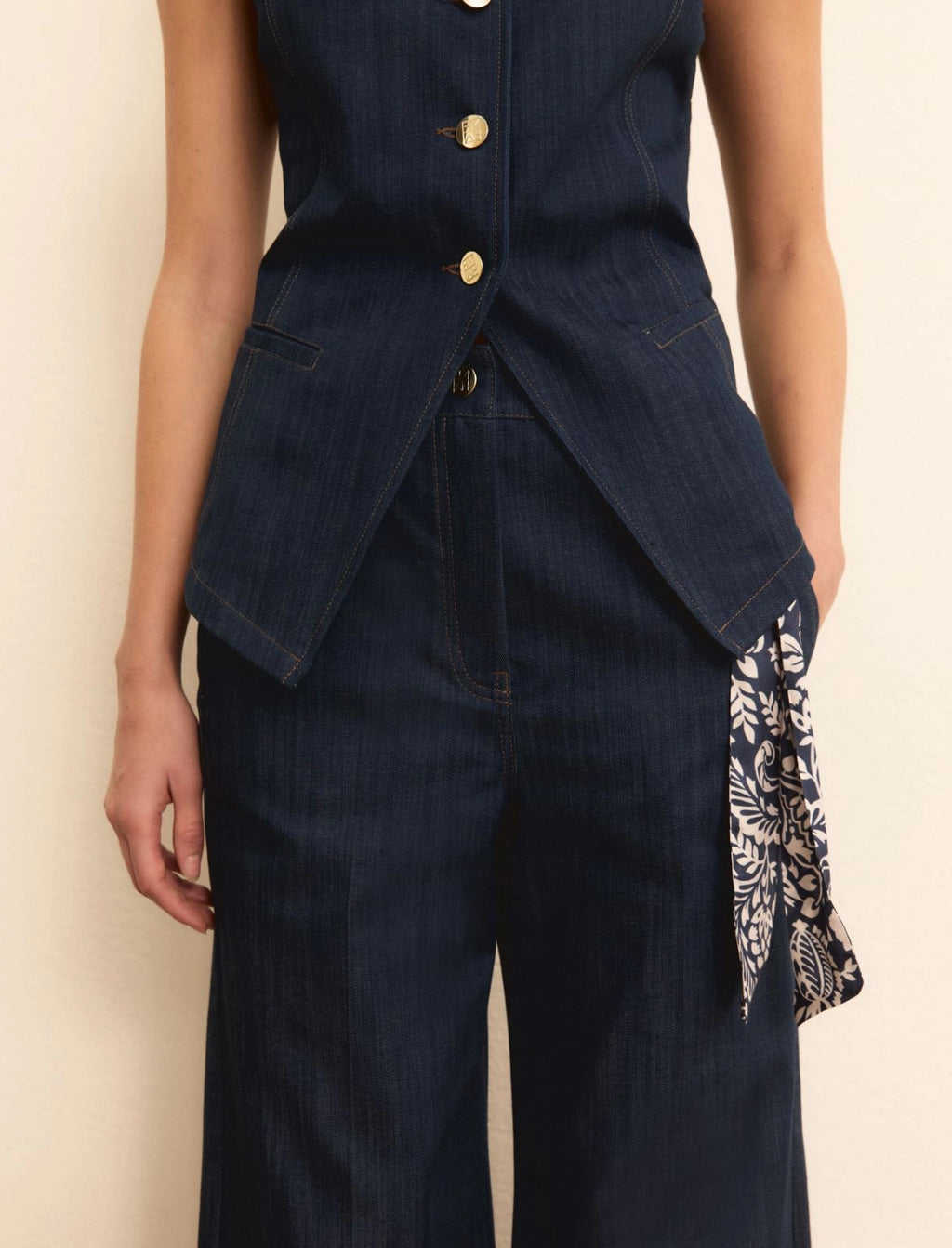 Jeans wide leg EMMZucca - Emme Marella - shopTSa