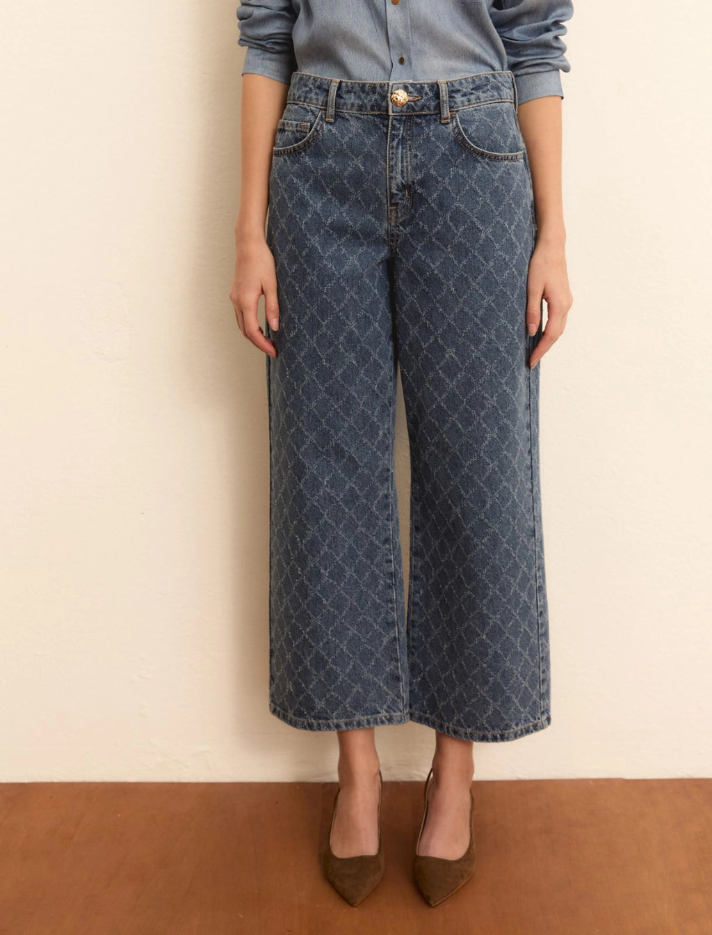 Jeans cropped laser EMMMadre - Emme Marella - shopTSa