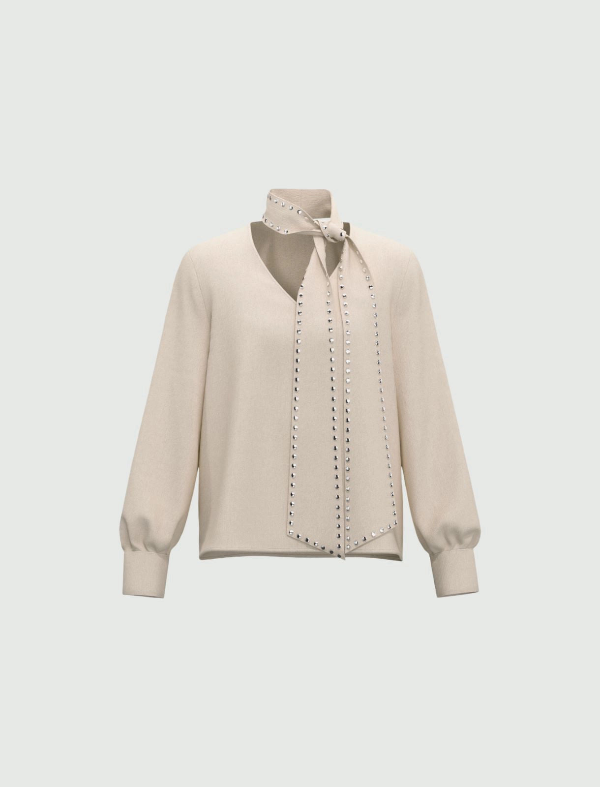 Blusa con borchie ALBY