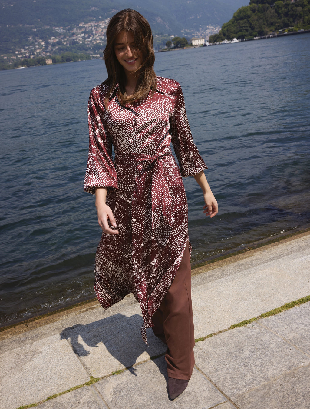 Chemisier in twill stampato - EMMALARICO