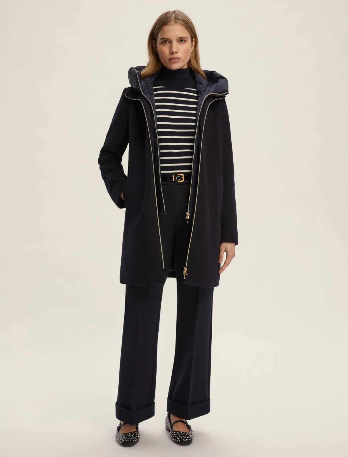 Giaccone imbottito in panno BACIO