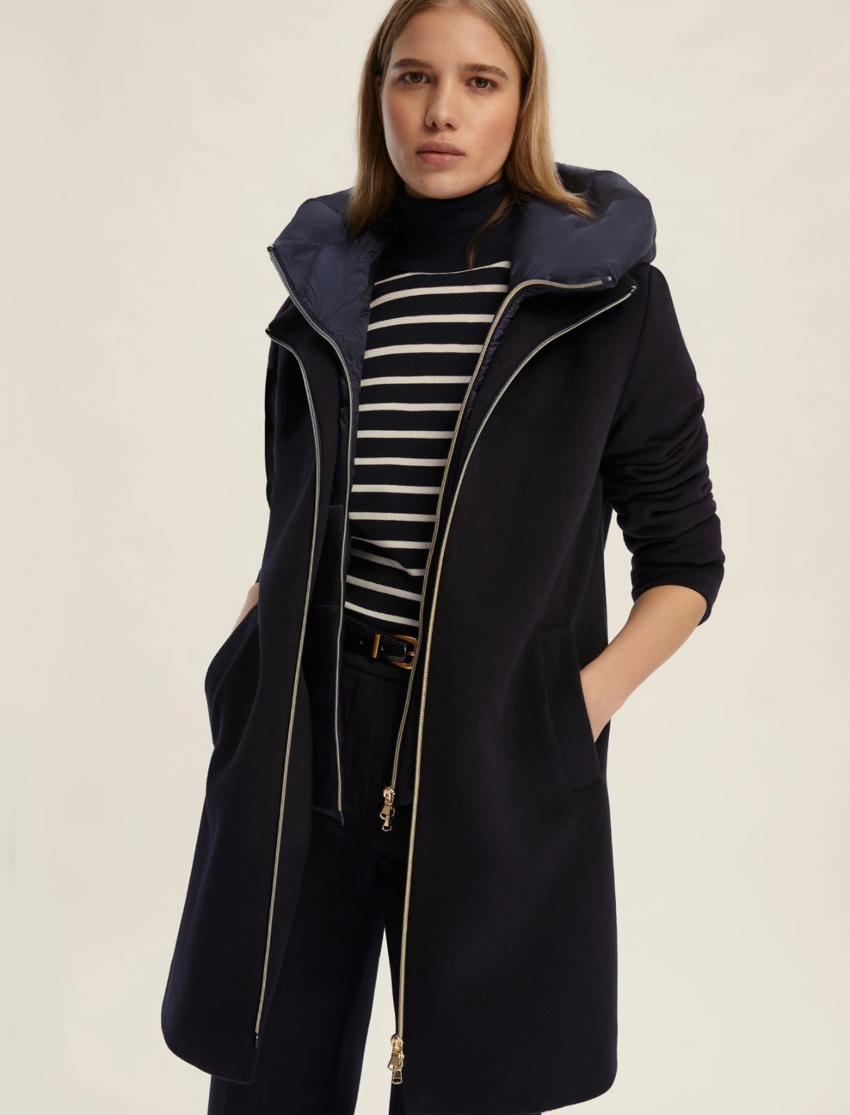 Giaccone imbottito in panno BACIO