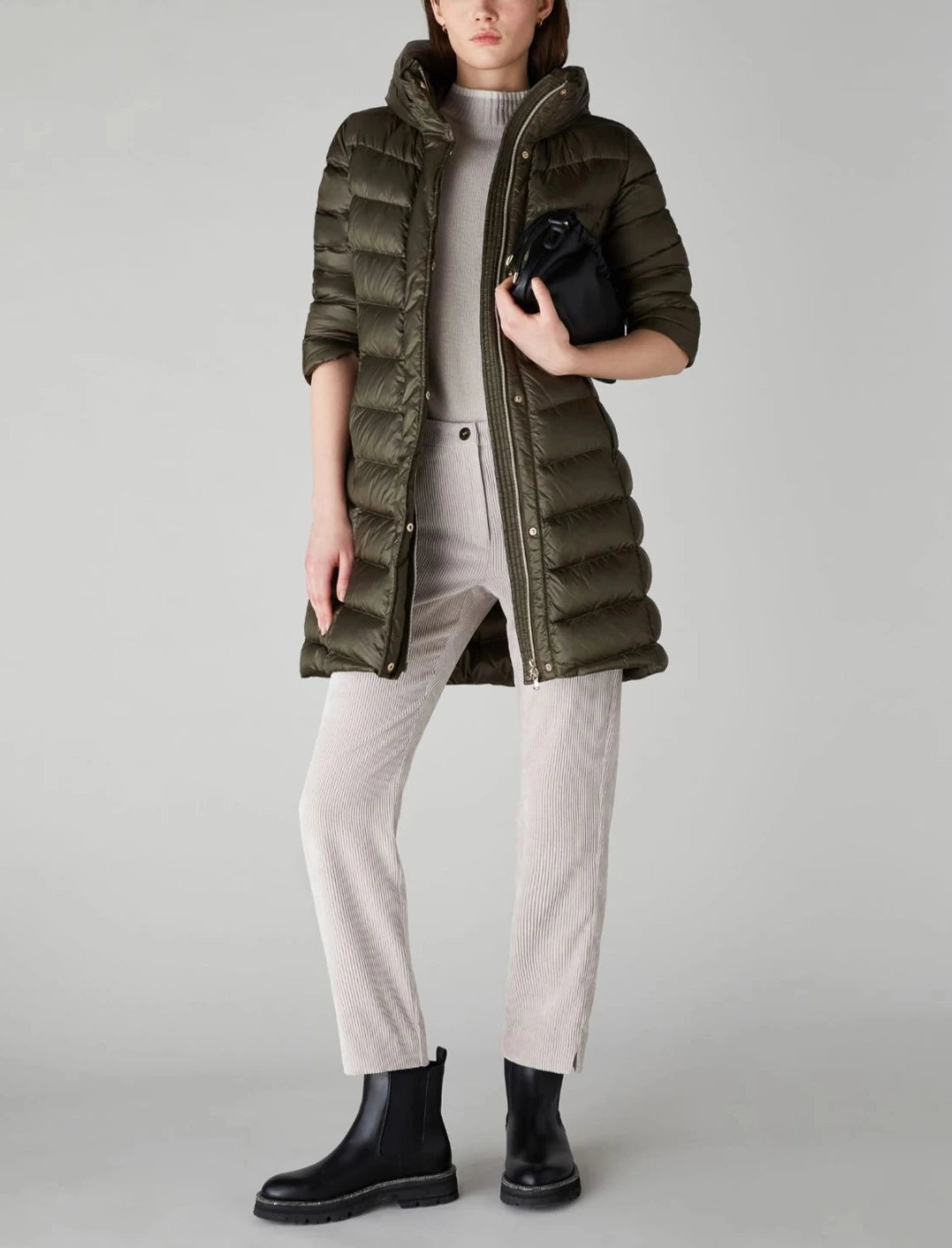 Piumino con cappuccio POKER