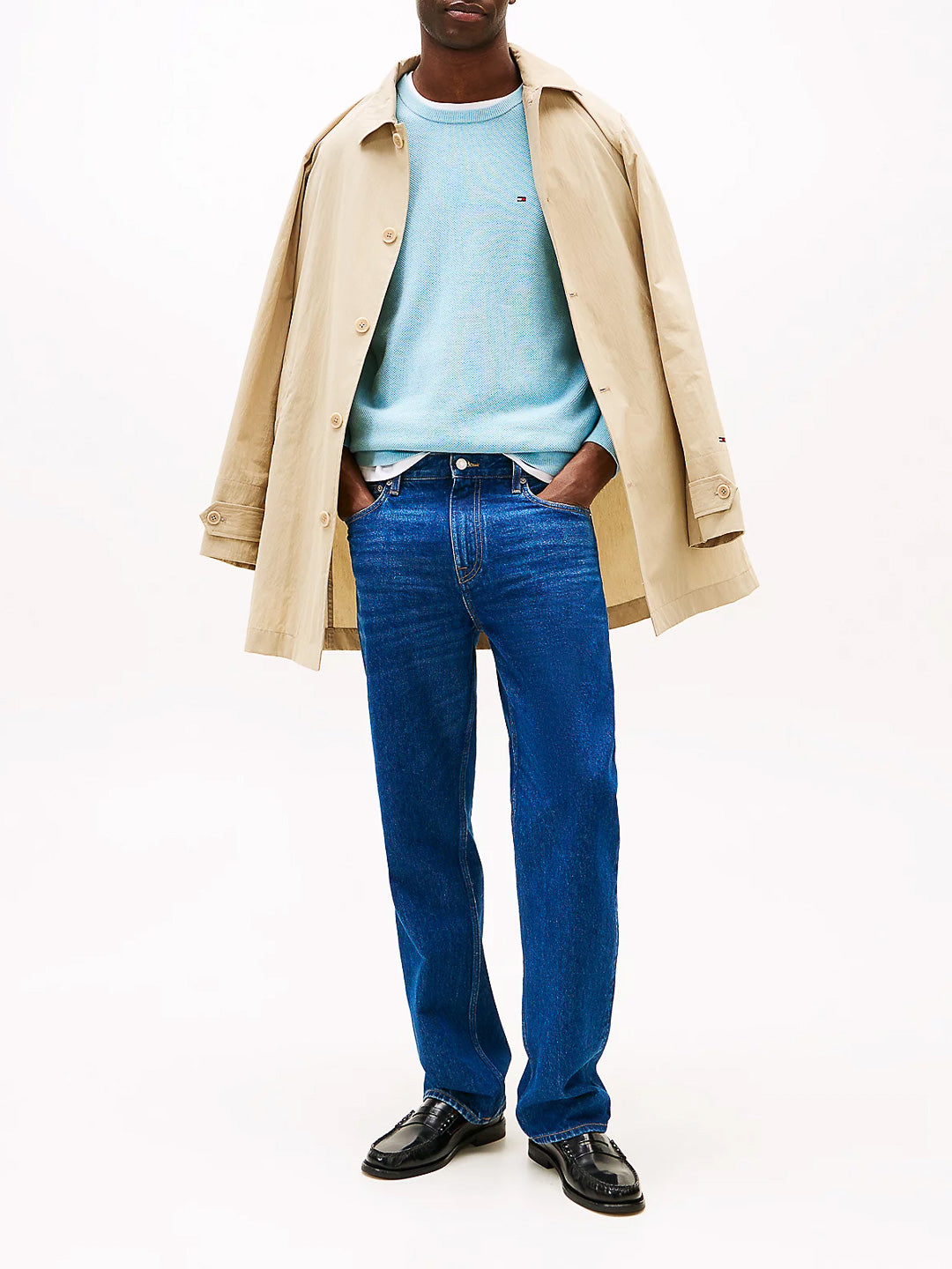 Maglia Th Art. MW0MW36347 Pullover in maglia a nido d'ape - Tommy Hilfiger - shopTSa