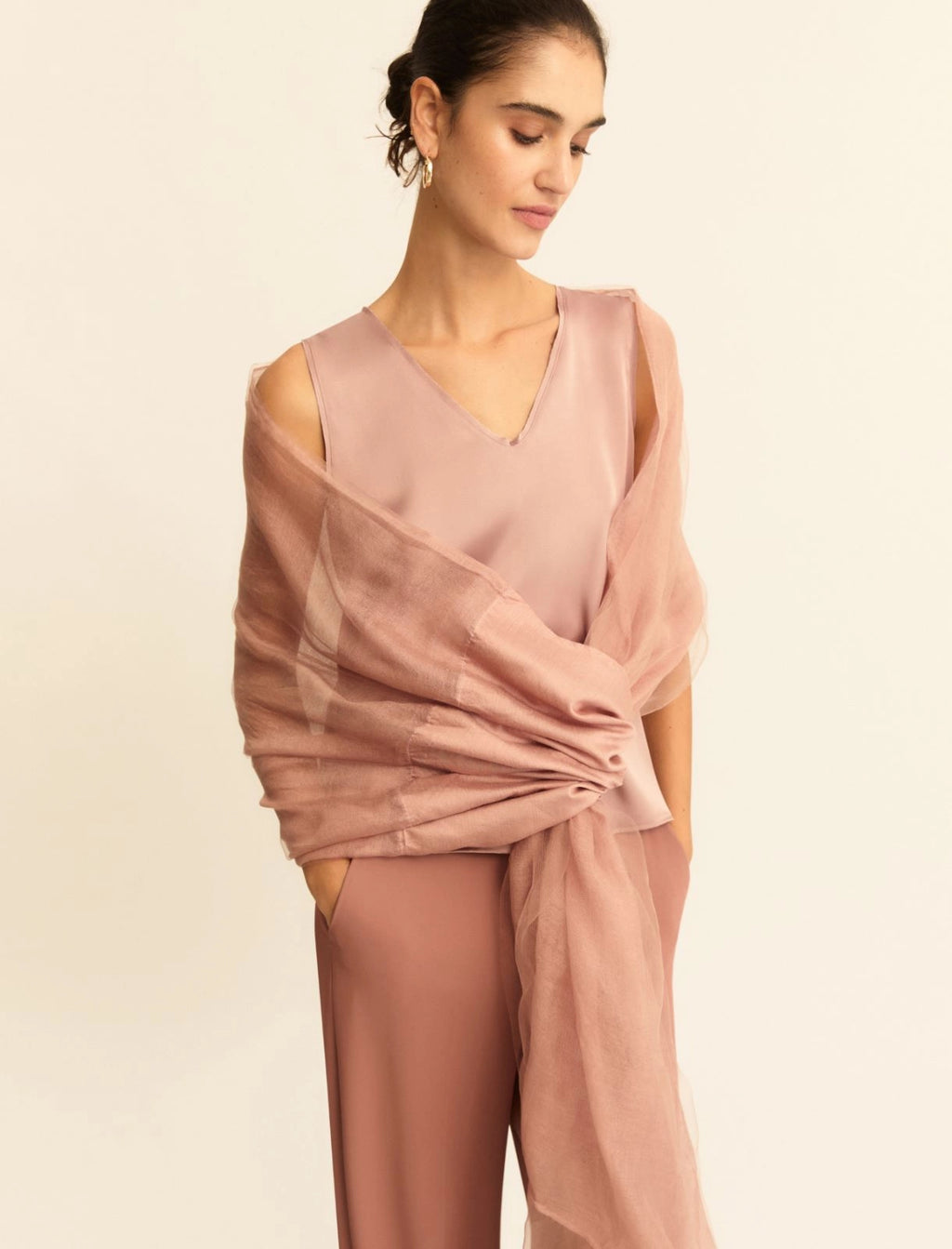 Stola in organza EMMFiltro - Emme Marella - shopTSa
