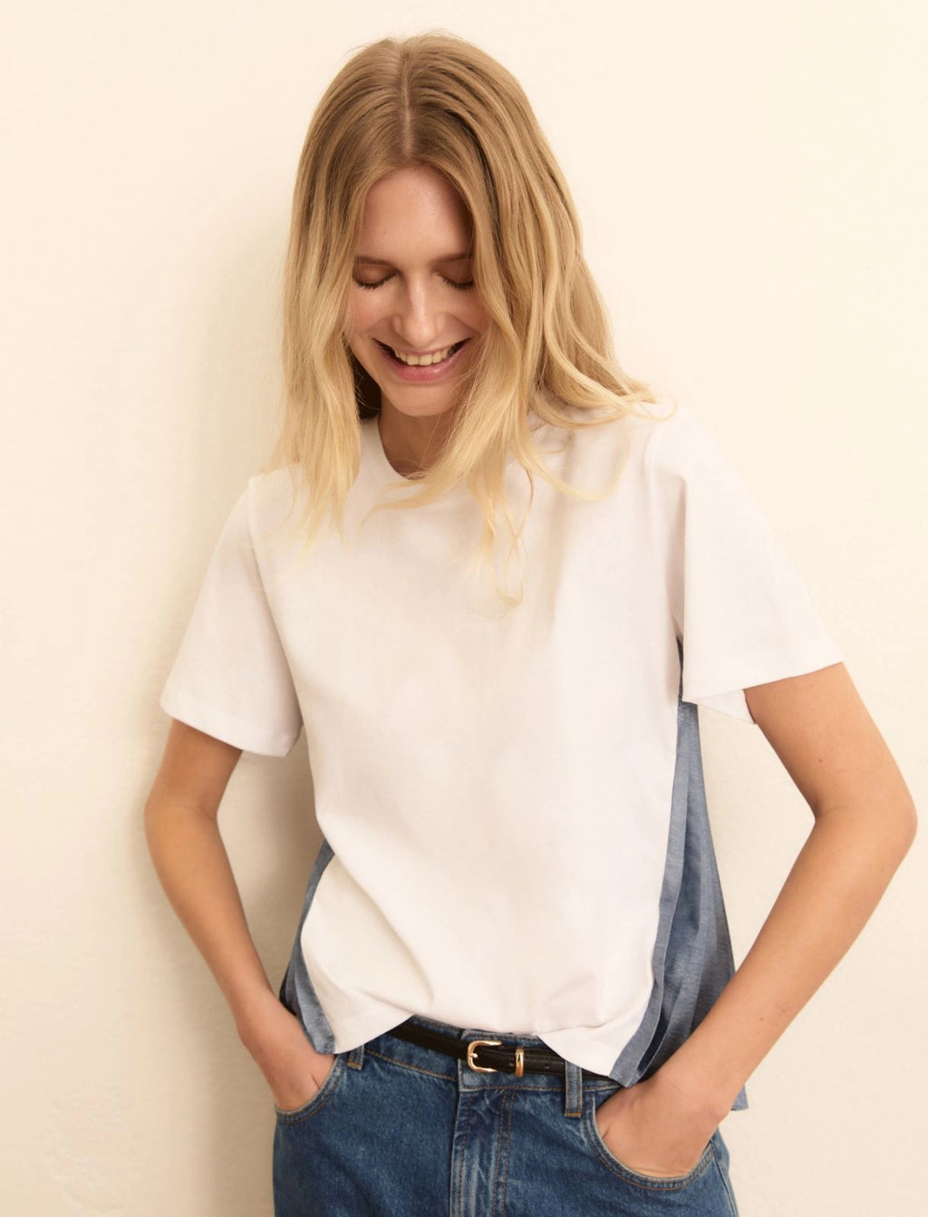 T-shirt con plissè EMMVerbena - Emme Marella - shopTSa