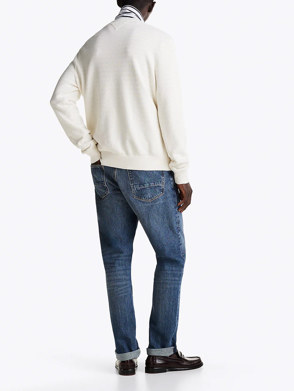 Maglia Th Art. MW0MW36347 Pullover in maglia a nido d'ape - Tommy Hilfiger - shopTSa