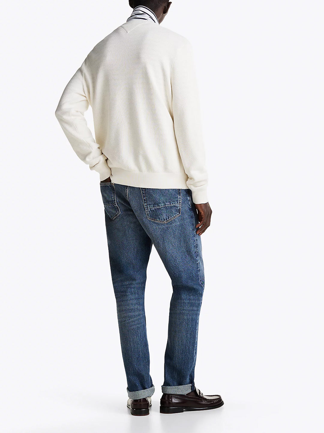 Maglia Th Art. MW0MW36347 Pullover in maglia a nido d'ape - Tommy Hilfiger - shopTSa