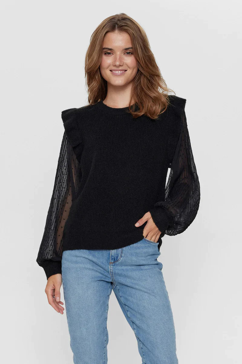 Maglione manica in velo Mila - Nümph