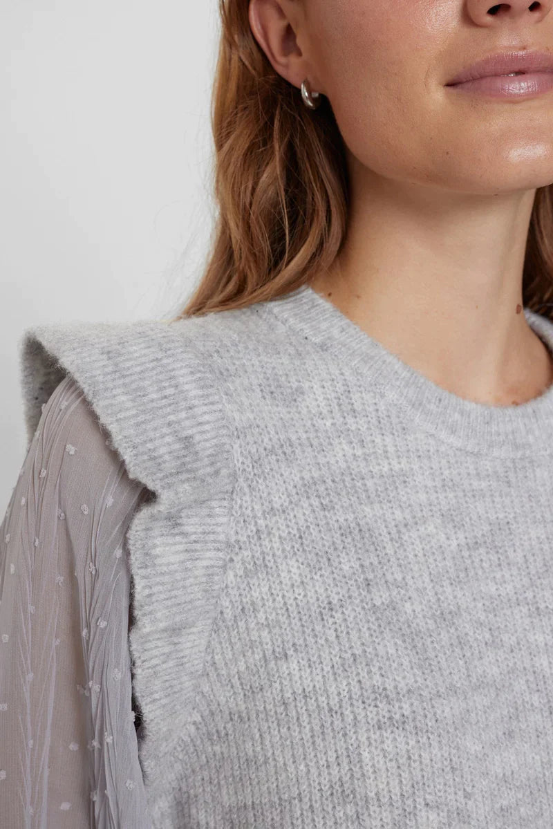 Maglione manica in velo Mila - Nümph