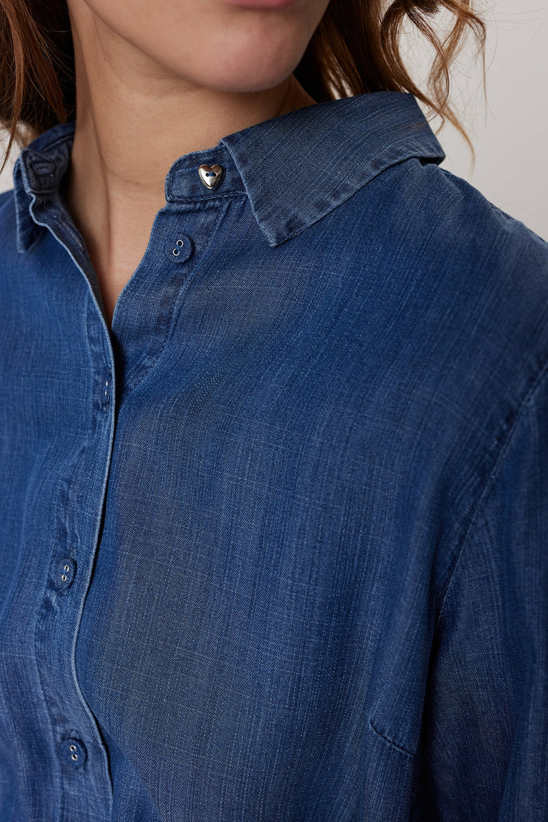 Chemisier in jeans 704115 - Nümph - Numph - shopTSa