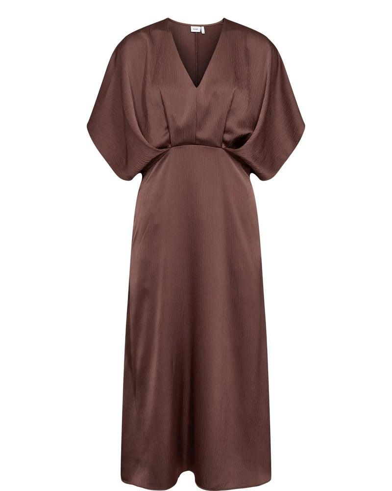 Abito midi cioccolato 705265 - Numph - shopTSa