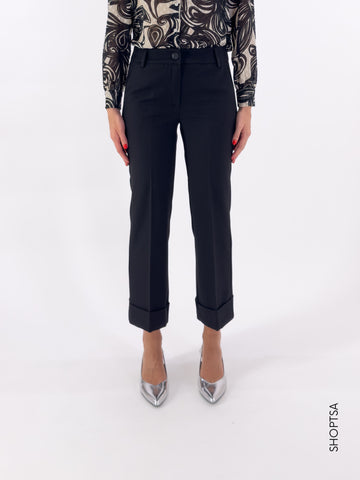 Pantalone dritti risvolto - EMME Marella