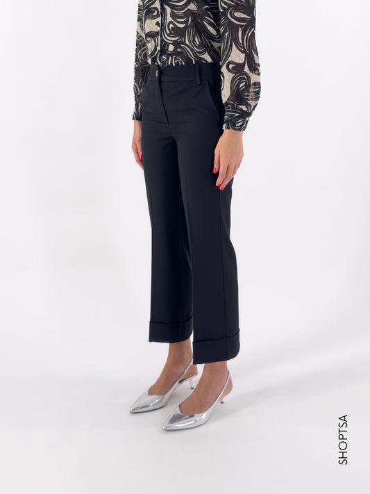 Pantalone dritti risvolto CAIMANO - EMME Marella