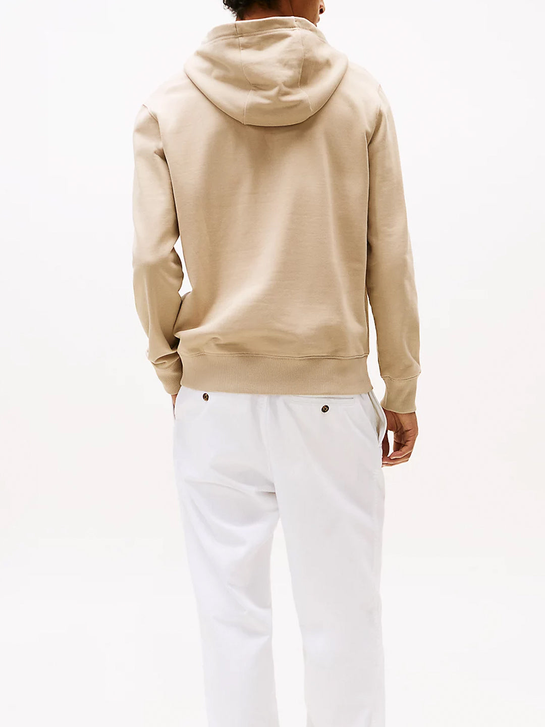 Felpa in spugna con cappuccio e bandierina - Tommy Hilfiger - shopTSa