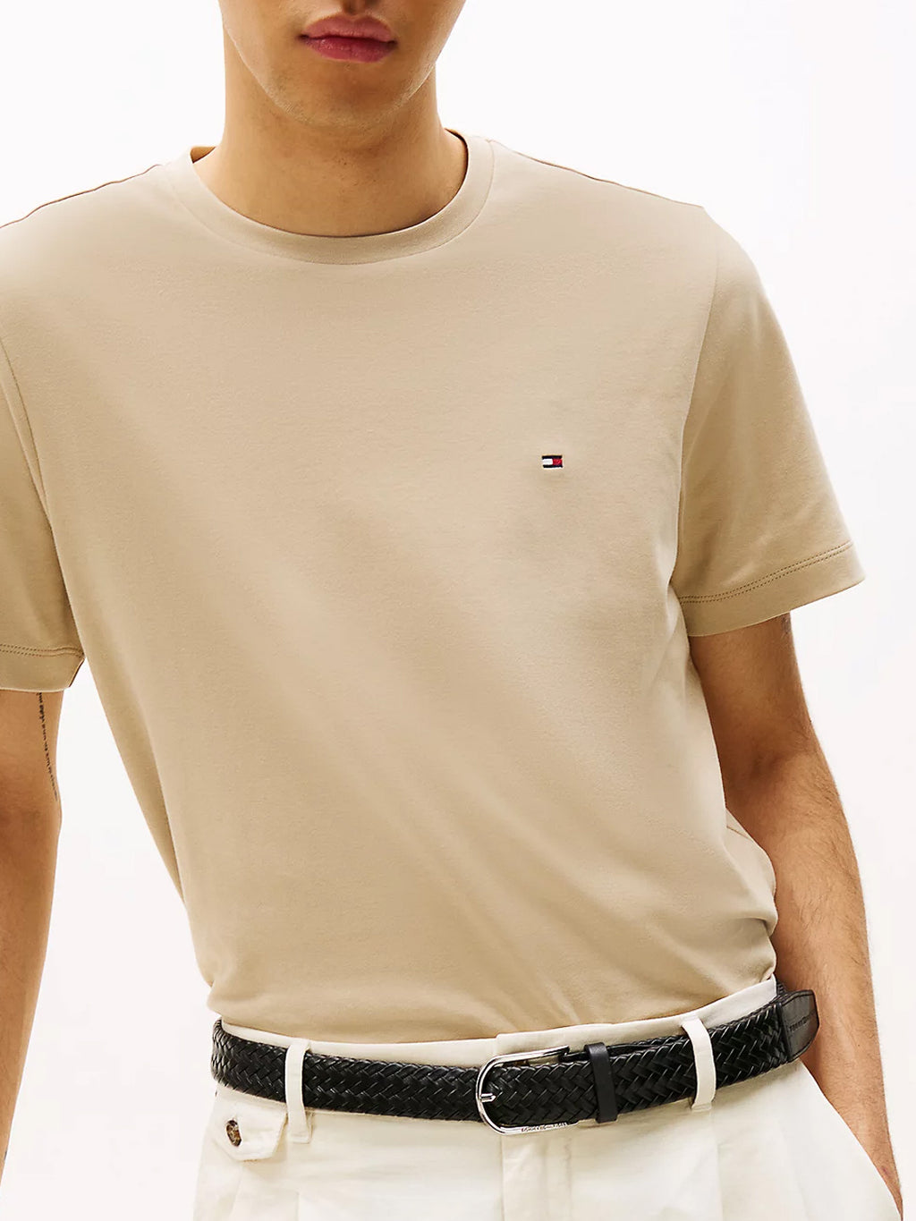 T-shirt in cotone interlock