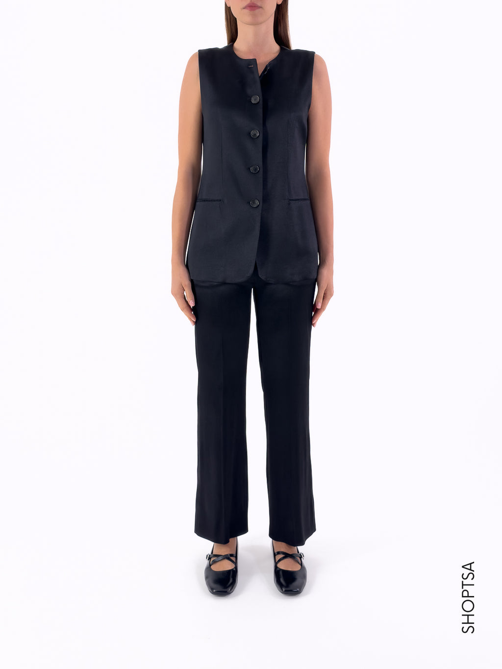 Completo in raso stretch FRED