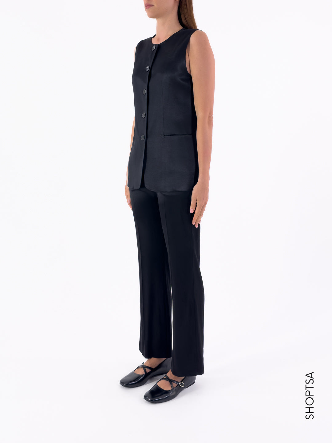 Completo in raso stretch FRED