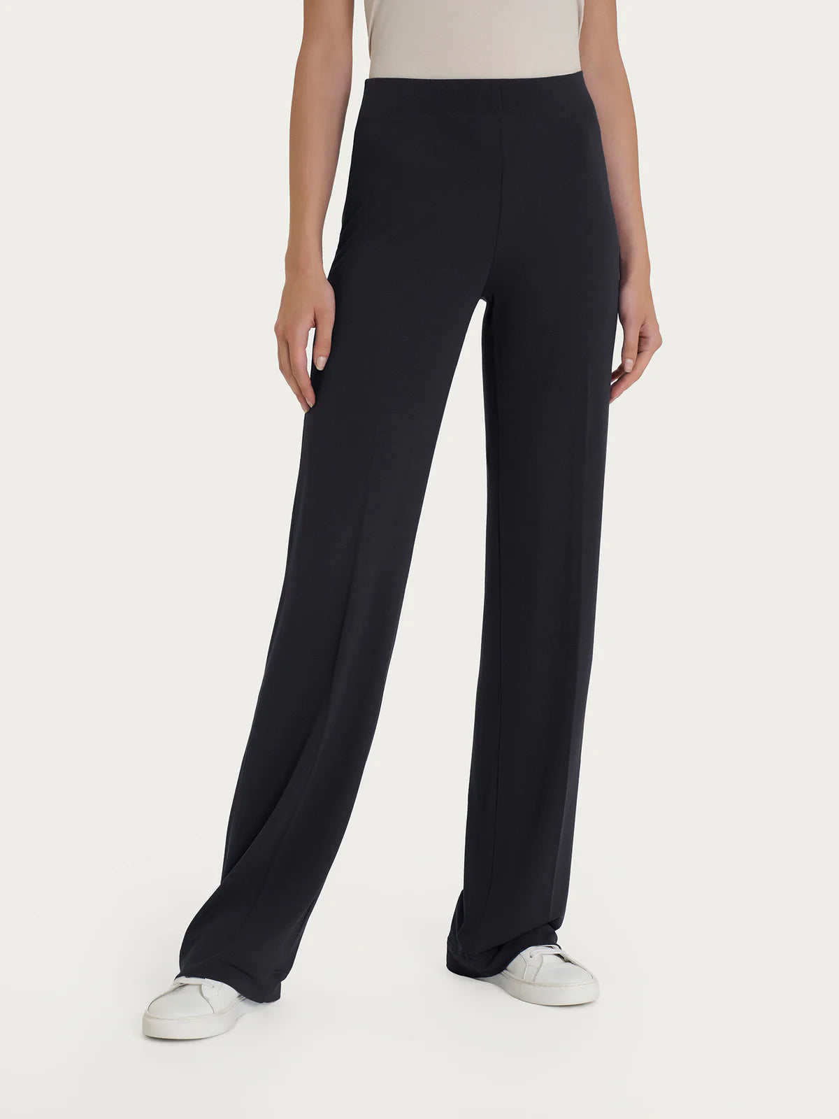 Pantalone largo viscosa crêpe D987PE - Ragno - shopTSa