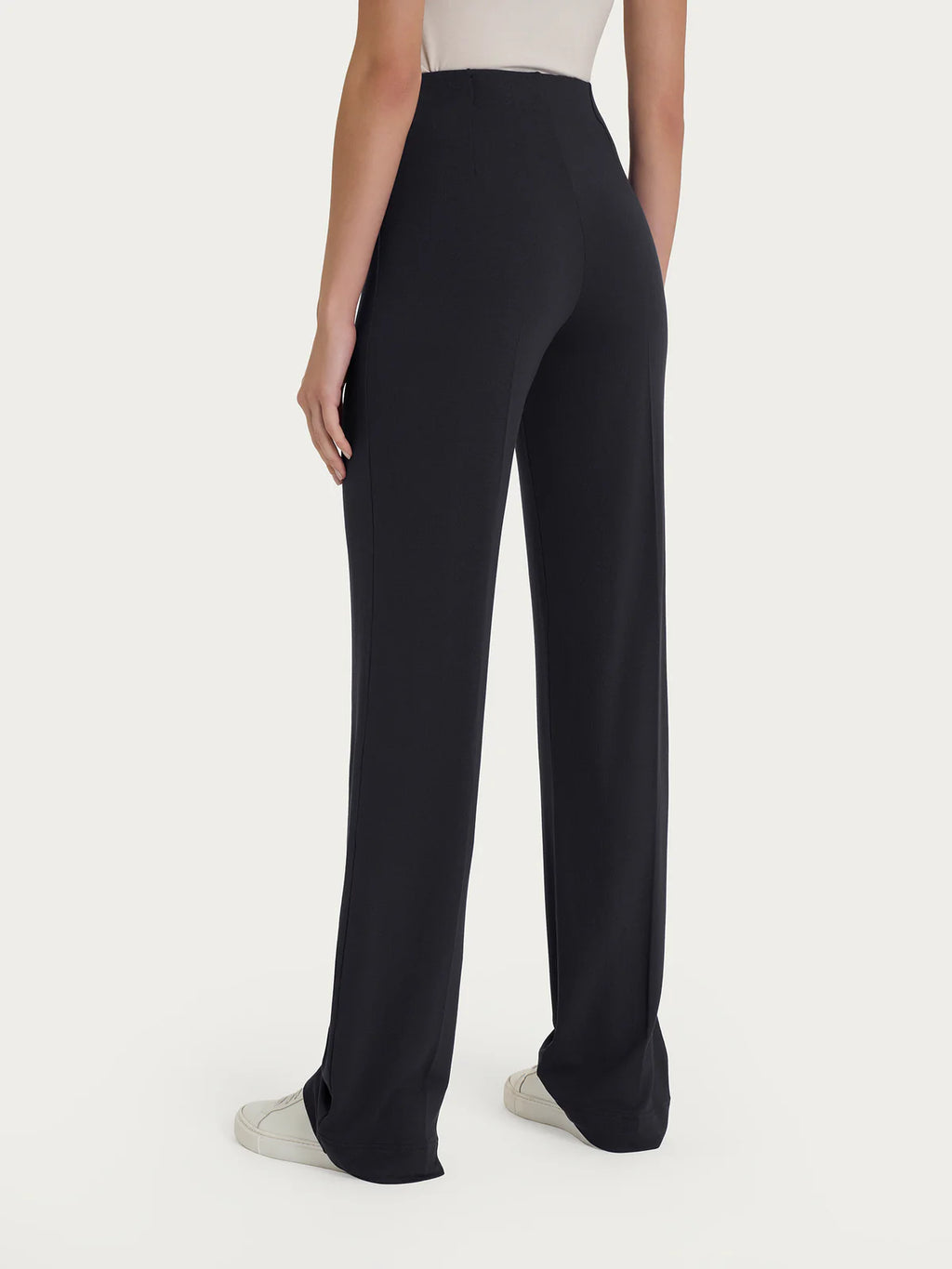 Pantalone largo viscosa crêpe D987PE - Ragno - shopTSa