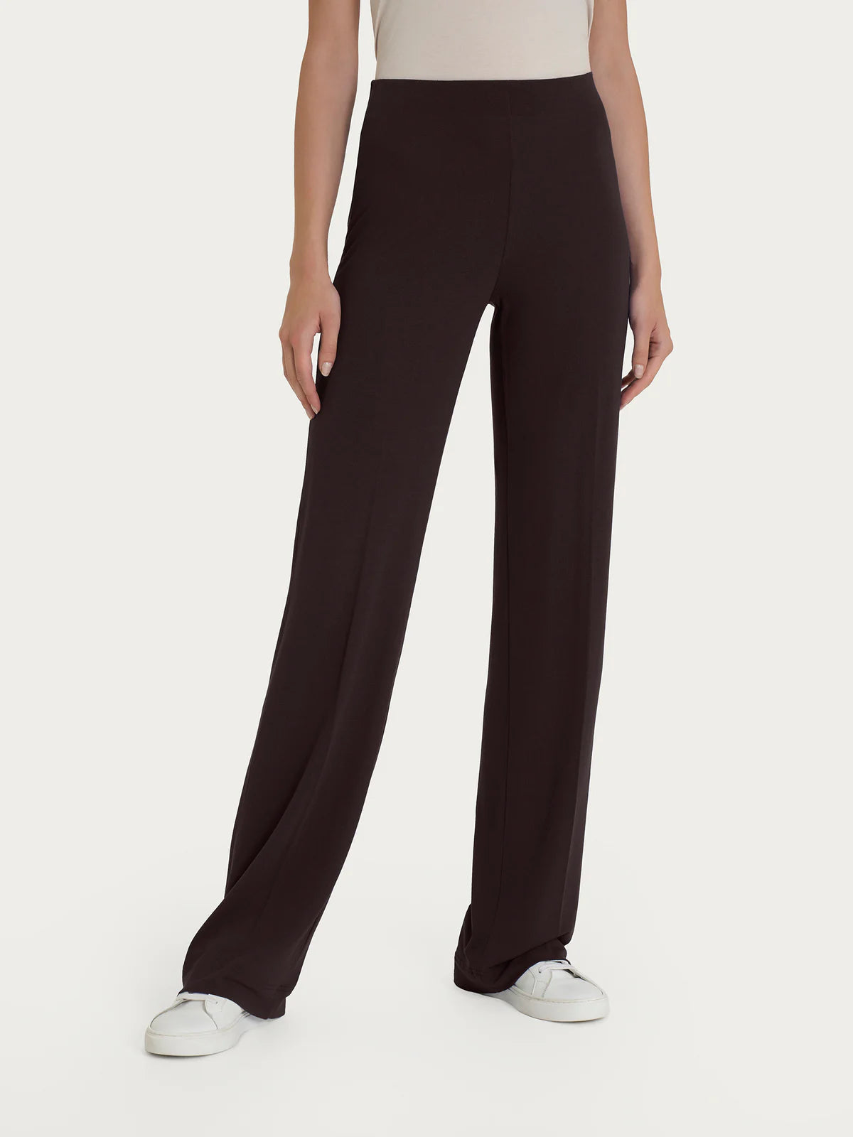 Pantalone largo viscosa crêpe D987PE - Ragno - shopTSa