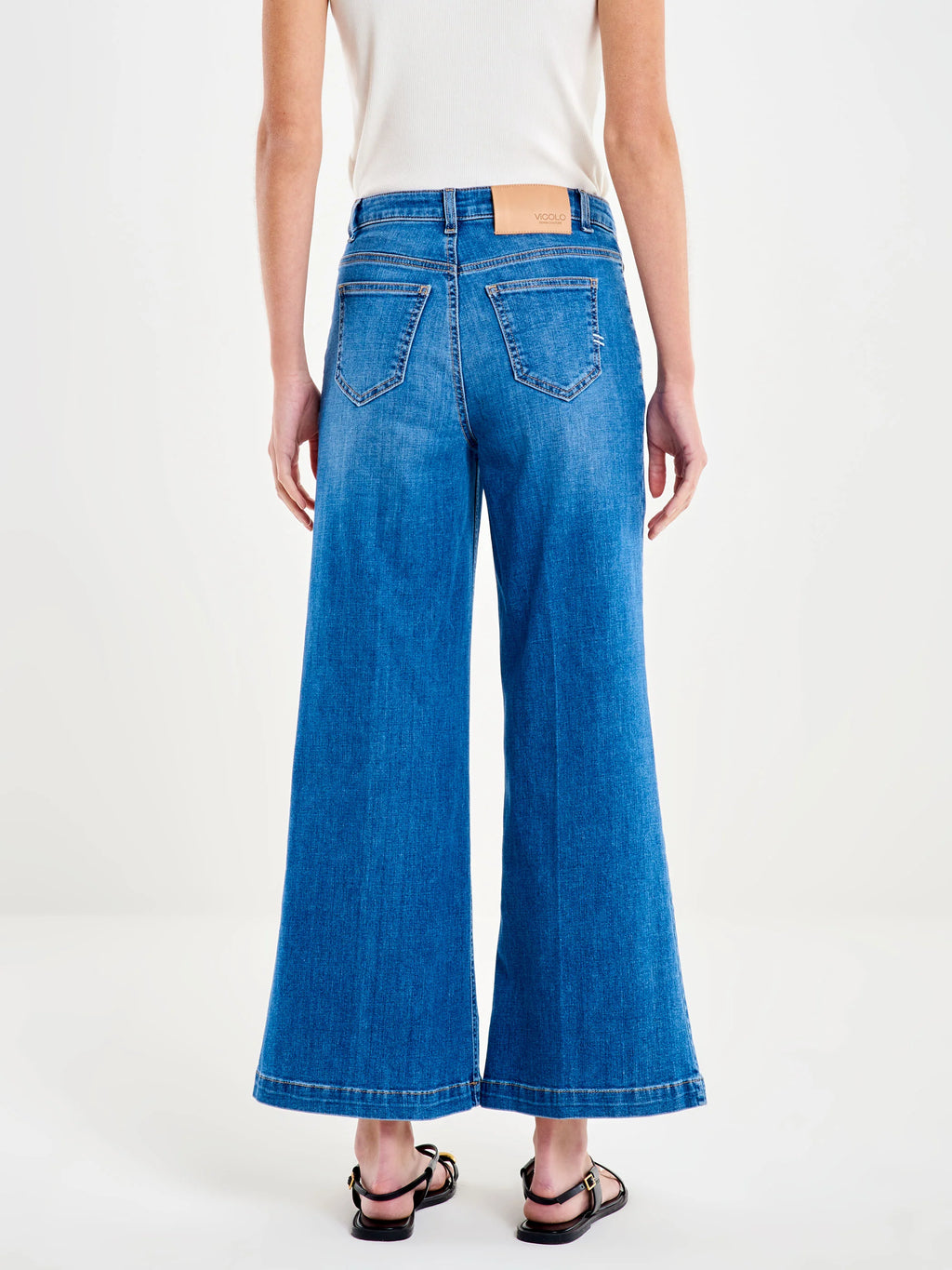 Jeans Cristina con bottoni dab5046 - Vicolo - shopTSa