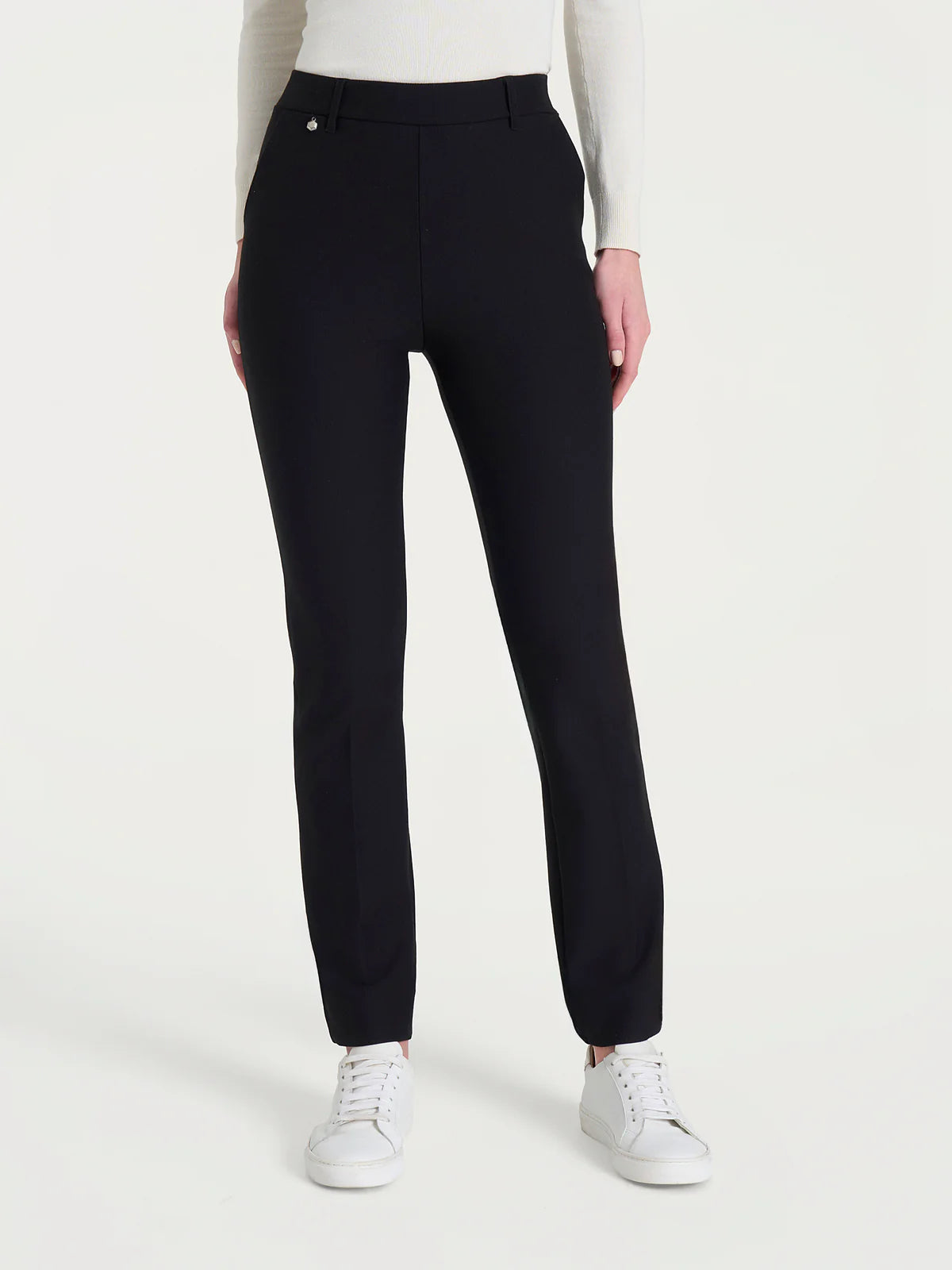 Pantalone dritto basic in compact DB24PP