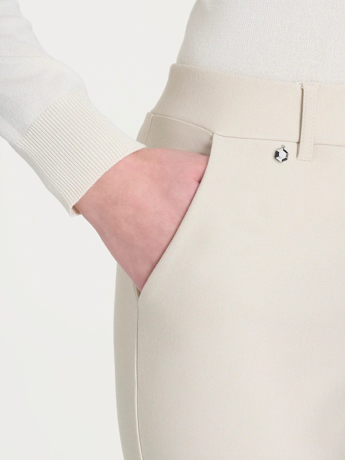 Pantalone dritto basic in compact DB24PP