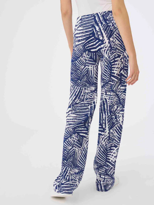 Wide patterned trousers DG88PE - RAGNO