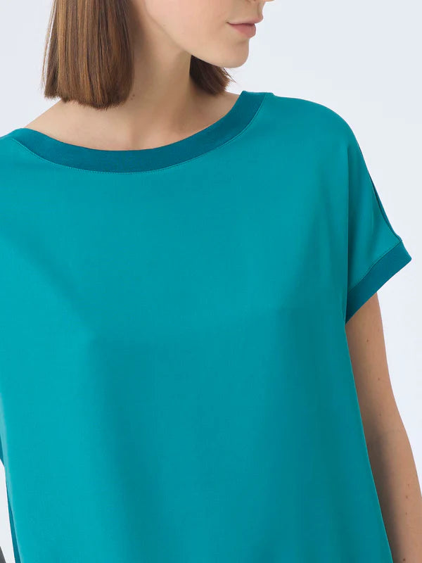Viscose and jersey T-shirt DI25TX - RAGNO
