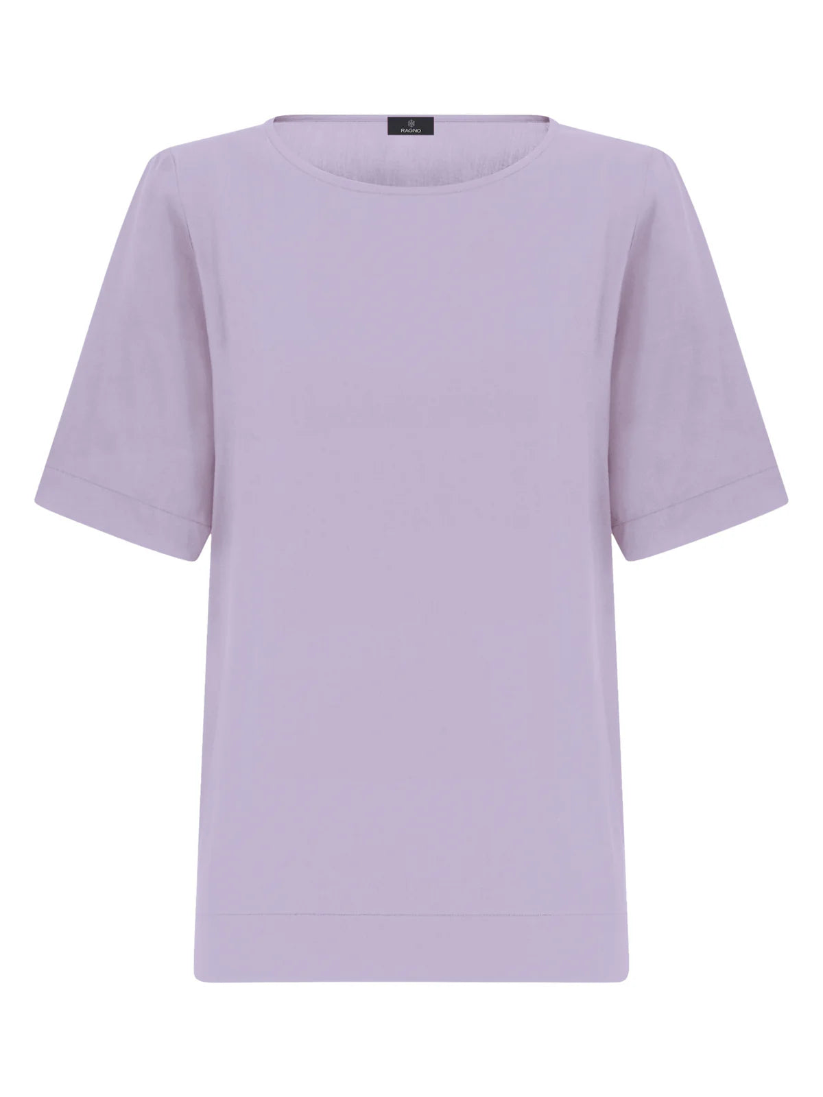 Blusa a manica corta in eco seta Dm64s7 - RAGNO - Ragno - shopTSa