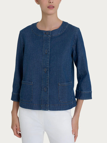 Giacca corta in denim DN18GW