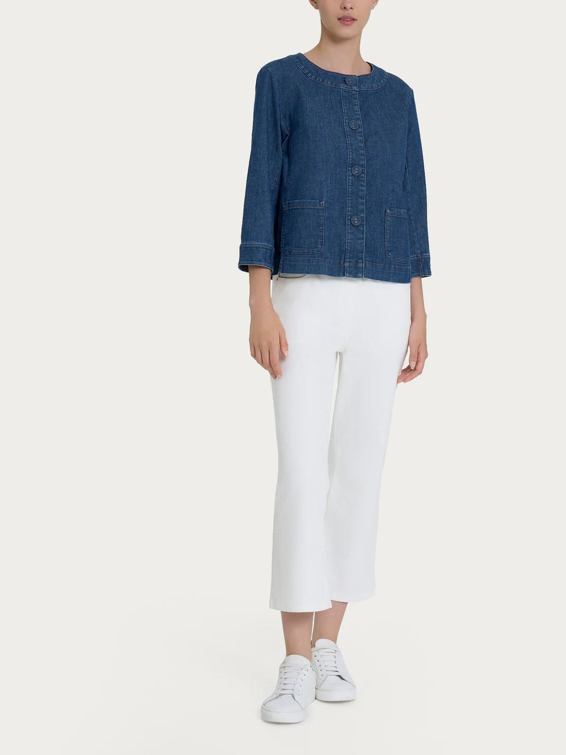 Giacca corta in denim DN18GW
