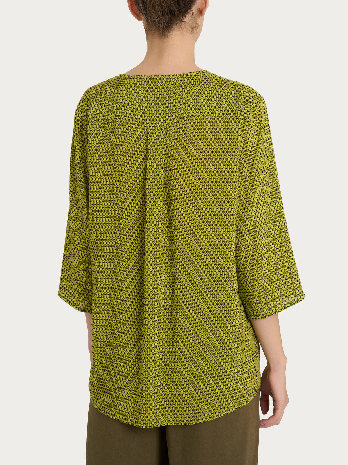 Blusa leggerissima scollo aperto  DQ23SL - Ragno - shopTSa